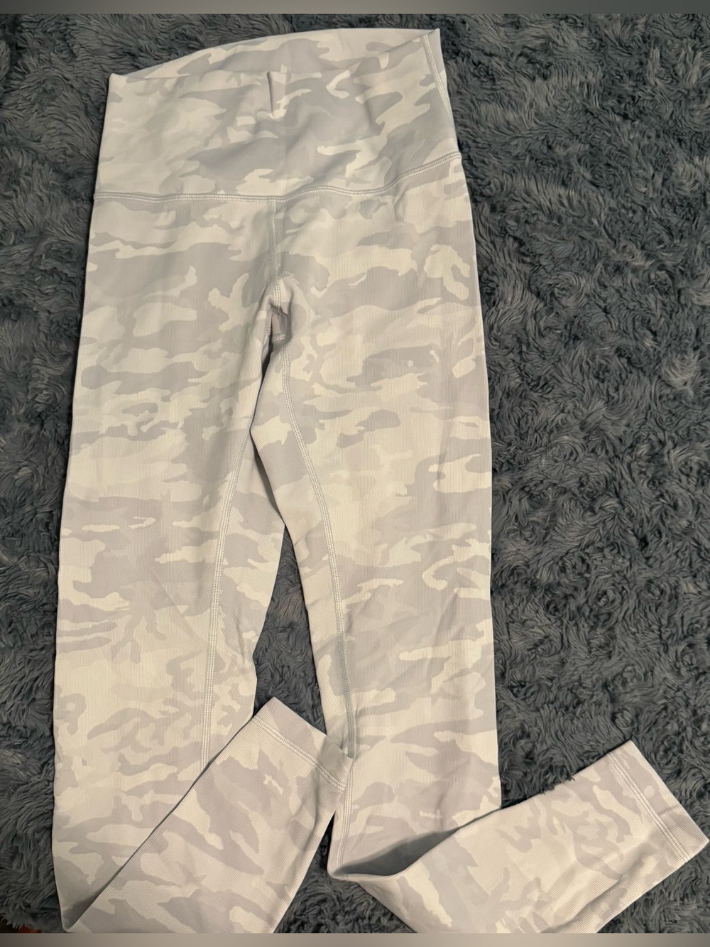 lululemon athletica Camo High-Rise Leggings - Light Gray